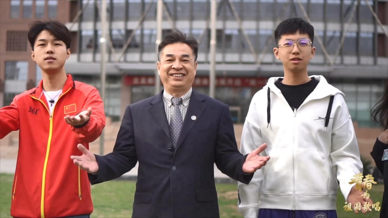 北京工業(yè)大學(xué)拉歌活動(dòng)現(xiàn)場(chǎng)圖