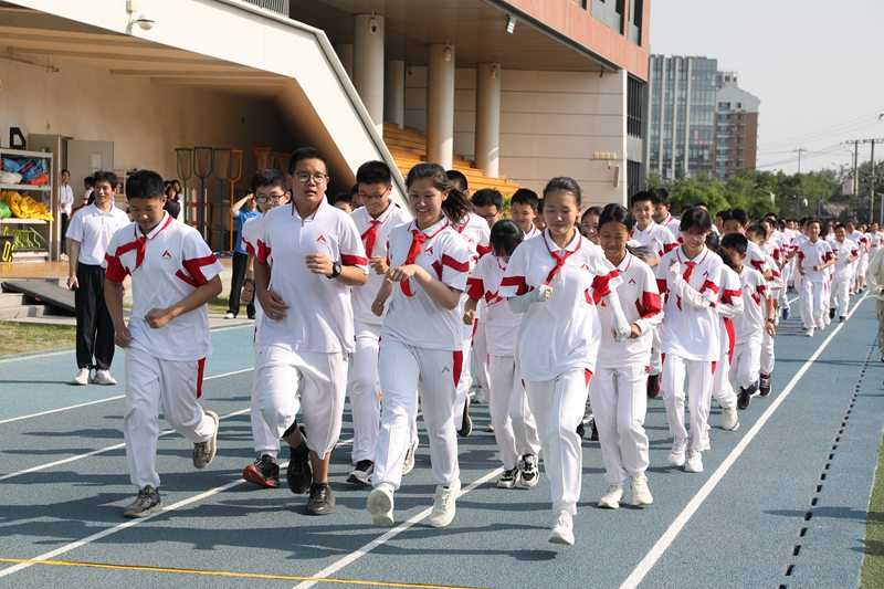 北京市中小學生陽光體育8項行動啟動。北京市教委供圖