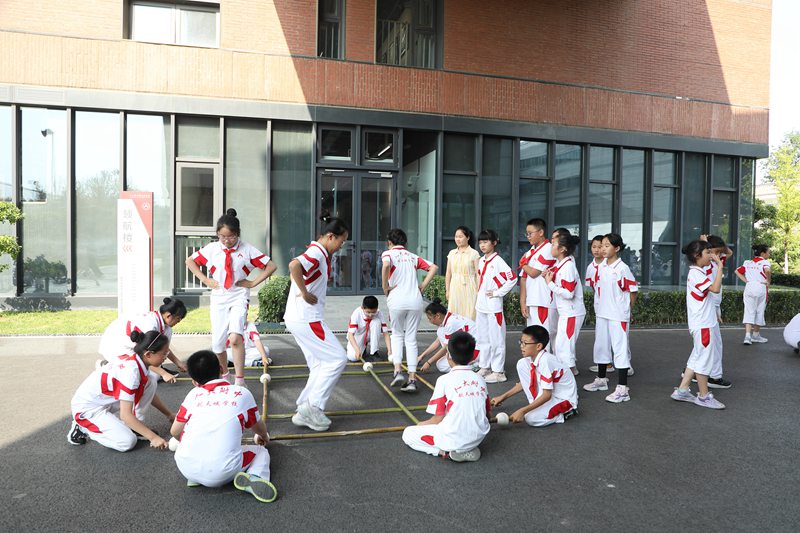 北京市中小學(xué)生陽(yáng)光體育8項(xiàng)行動(dòng)啟動(dòng)。北京市教委供圖