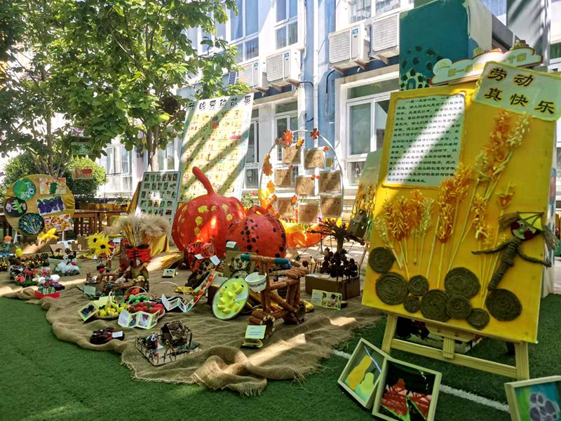 北京市密雲(yún)區(qū)舉辦首屆師幼藝術(shù)作品展。密雲(yún)區(qū)教委供圖