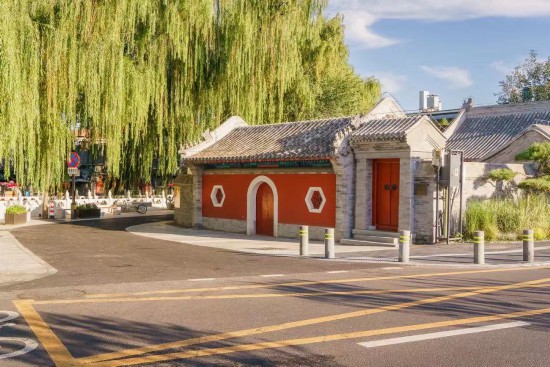德勝門內(nèi)大街空間品質(zhì)綜合提升項目竣工后實(shí)景圖
